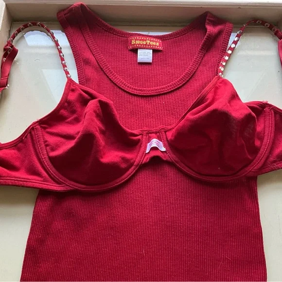 Sweeteas Tank and Bralette Set - Picture 2 of 16